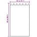 Tende con tende 2 pcs Blu scuro 245x140cm Poliestere - Foto miniatura 8