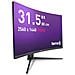 Monitor 31.5" VA Curvo 3030245 Wide Quad HD Tempo di risposta 1 ms - Foto miniatura 4