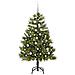 Albero di Natale artificiale pieghevole con coni Verde 150 cm - Foto miniatura 3