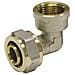 Raccordo A Vite A Gomito 26mm X 3/4 Ig  Ottone Per Riscaldamento E Acqua Potabile - Foto miniatura 1
