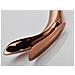 Rubinetto per lavabo da bagno, Blackswan, tipo M320, modello alto in oro rosa, montaggio su piano, dimensioni 34,7 cm - Foto miniatura 4