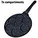 Padella Per Pancake Per 7 Persone Con Rivestimento Antiaderente Minerale, Nero - Foto miniatura 2