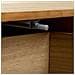 Cassettiera In Legno E Corda Intrecciata Marrone 80x36x75h - Foto miniatura 8