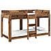 Letto a Castello per Bambini Legno vecchio 100 x 190 cm - Foto miniatura 1