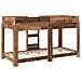 Letto a Castello per Bambini Legno vecchio 100 x 190 cm - Foto miniatura 7