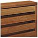 Set divani 6 pcs Naturale e Crema Legno di Acacia Massello - Foto miniatura 5