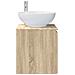 Mobile Lavabo da Parete Rovere Sonoma 49,5 x 44,5 x 65 cm - Foto miniatura 3