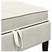 Pouf con Storage Crema Velluto - Foto miniatura 7