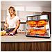 Cecofry FoodCourt 18000 4Pizza Singolo 18 L Indipendente 2700 W Friggitrice ad aria calda Argento - Foto miniatura 7