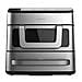 Cecofry FoodCourt 18000 4Pizza Singolo 18 L Indipendente 2700 W Friggitrice ad aria calda Argento - Foto miniatura 9