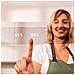 Cecofry FoodCourt 18000 4Pizza Singolo 18 L Indipendente 2700 W Friggitrice ad aria calda Argento - Foto miniatura 10