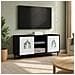 Mobile TV HANAU 102 x 33 x 51 cm Rovere Nero - Foto miniatura 2