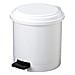 pattumiera a pedale ruf in ppl bianco 3lt - Foto miniatura 1