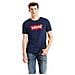 Graphic Set-in Neck Graphic Dress Blues T-shirt Uomo Taglia S - Foto miniatura 1