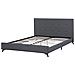 Letto In Tessuto Grigio Scuro 160 X 200 Cm Ambassador - Foto miniatura 19