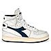 Sneakers Diadora Heritage Bianco Uomo Mi basket used c1494 bianco-blu Taglia 7.5 - Foto miniatura 1