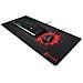 Mousepad Xl - Superficie Estesa - Tappetino Per Mouse Extra Large Da Gaming - Base In Gomma Antiscivolo - Superficie Testurizzata Ad Alta Precisione - 900 X 400 X 4 Mm - Rosso - Foto miniatura 2