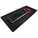 Mousepad Xl - Superficie Estesa - Tappetino Per Mouse Extra Large Da Gaming - Base In Gomma Antiscivolo - Superficie Testurizzata Ad Alta Precisione - 900 X 400 X 4 Mm - Rosso - Foto miniatura 3