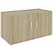 Armadietto da Parete Rovere Sonoma 80x39x40cm Legno Multistrato - Foto miniatura 1