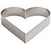 Sagoma Inox Forma Cuore 22 Cm - Foto miniatura 1