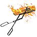 Amagabeli Fuoco Tongs 26 Long Heavy Duty Camino Log Pinze Strumenti Del Fuoco Coperta Log Grabber Battuto Iron Fire Pits Accessori Per Stufa Allaperto Lungo Log Pinzette Da Ardere Tongs Tongs Campfire - Foto miniatura 1