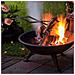 Amagabeli Fuoco Tongs 26 Long Heavy Duty Camino Log Pinze Strumenti Del Fuoco Coperta Log Grabber Battuto Iron Fire Pits Accessori Per Stufa Allaperto Lungo Log Pinzette Da Ardere Tongs Tongs Campfire - Foto miniatura 2