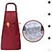 Grembiule Da Cucina Impermeabile Regolabile Chef Grembiule Con Tasche Per La Casa Ristorante Artigianato Giardino Barbecue Scuola Coffee House Grembiule Per Donne Degli Uomini (1x Grembiule Asciugamano 1 X Cucina)  - Foto miniatura 1