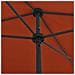 Ombrellone da Spiaggia Terracotta 200x125 cm - Foto miniatura 2