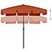 Ombrellone da Spiaggia Terracotta 200x125 cm - Foto miniatura 3