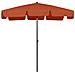 Ombrellone da Spiaggia Terracotta 200x125 cm - Foto miniatura 4