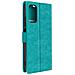 Custodia Xiaomi Redmi Note 10 Pro Vintage Portacarte Funzione Supporto Turchese - Foto miniatura 4