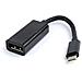 A-CM-DPF-01 USB Type-C 3.1 DisplayPort Nero cavo di interfaccia e adattatore - Foto miniatura 1