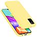 Custodia Compatibile Con Samsung Galaxy A41 In Liquid Giallo - Coperchio Protettivo In Silicone Tpu Flessibile - Foto miniatura 1
