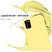 Custodia Compatibile Con Samsung Galaxy A41 In Liquid Giallo - Coperchio Protettivo In Silicone Tpu Flessibile - Foto miniatura 2
