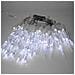 72 Led Icicle Fairy Lights Decorazione Natalizia All'aperto Bianco Freddo Timer - Foto miniatura 3