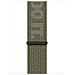 Cinturino 41mm Sequoia /Pure Platinum Nike Sport Loop - Foto miniatura 1