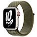 Cinturino 41mm Sequoia /Pure Platinum Nike Sport Loop - Foto miniatura 2