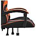 Sedia Da Gaming Nero E Arancione In Similpelle - Foto miniatura 12