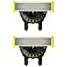 Lame di Ricambio QP420/50 OneBlade 360 Colore Argento / Giallo - Foto miniatura 1