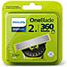 Lame di Ricambio QP420/50 OneBlade 360 Colore Argento / Giallo - Foto miniatura 2