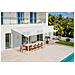 Tettoia Per Terrazza, Auto Addossata Kleo 550l300 Alluminio Bianco - Foto miniatura 10