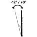 00220818 Supporto Tv A Parete 2,54 M (100"") Nero - Foto miniatura 3