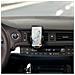 Supporto Auto Per Smartphone Regolabile Su Ventilazione 100% Riciclato, Nero - Foto miniatura 4