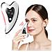 Strumenti Elettrici Per Il Viso Gua Sha - Strumento Per Scolpire Il Viso /dispositivo Di Sollevamento - Massaggiatore Riscaldato, Con Vibrazione E Luce Rossa, Antietà E Rughe, Gonfiore, Doppio Mento, Sollievo Dalla Tensione - Bianco - Foto miniatura 1