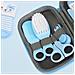 Kit Per La Cura Del Bambino Con 8 Accessori, Blu - Foto miniatura 3