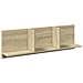 Mobile A Parete 100x16,5x30 Cm Rovere Sonoma In Truciolato - Foto miniatura 2