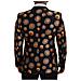 Blazer Martini Con Cappotto Stampato Arancione Nero - It50 - L - Foto miniatura 3