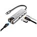 -HUB-0140 hub di interfaccia USB 2.0 Type-C 5000 Mbit /s Alluminio, Nero - Foto miniatura 4