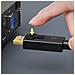 Cavo Dp Nero 8k: Connessione Displayport 1.4 Per Monitor Pc Ad Alta Risoluzione  2 Metri - Foto miniatura 2