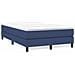 Giroletto a Molle con Materasso Blu 120x190 cm in Tessuto - Foto miniatura 2